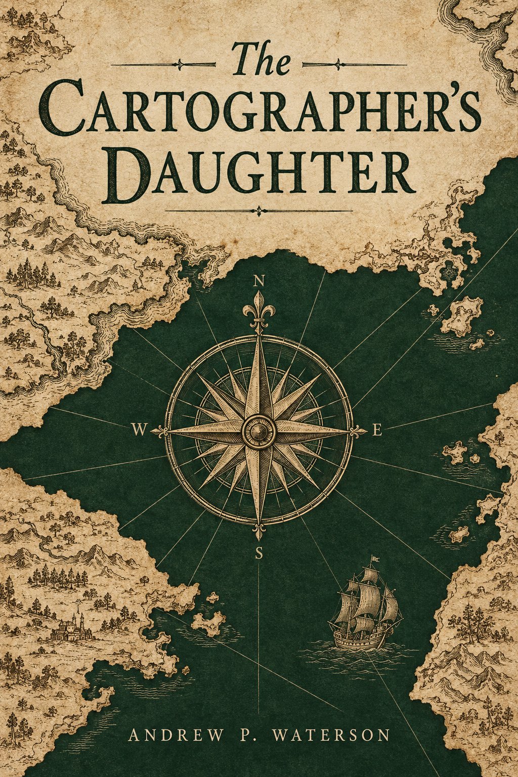 Cover of The Cartographer's Daughter by Andrew P. Waterson